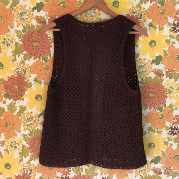 Vintage crocheted vest - Picture 5 of 5